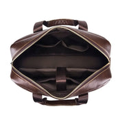 Alexander | Leren Crossbody Messenger Laptoptasche Reisetasche