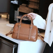 Ella | Damen Elegante Leder Crossbody Sling Handtasche