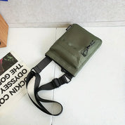 Noah | Kleine kompakte Canvas Crossbody Sling Tasche