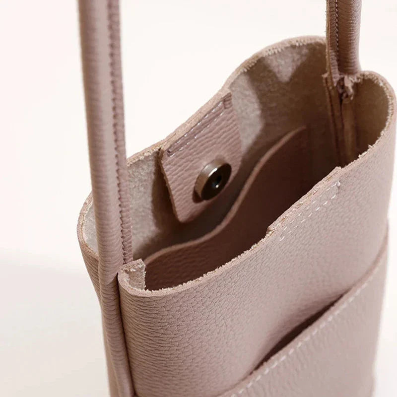 Clara | Schicke Kleine PU Leder Crossbody Tasche