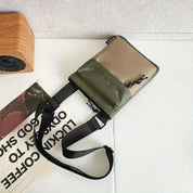 Noah | Kleine kompakte Canvas Crossbody Sling Tasche