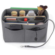 Kimber | Filz-Einsatz Kosmetik-Make-up Tasche Reise-Organizer