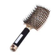 SilkyDetangle Com Comb - Bristle & Nylon Haarbürste für müheloses Styling-2