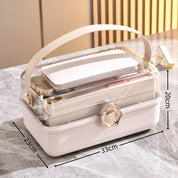 Deborah | Praktischer, geräumiger und organisierter Kosmetikkoffer