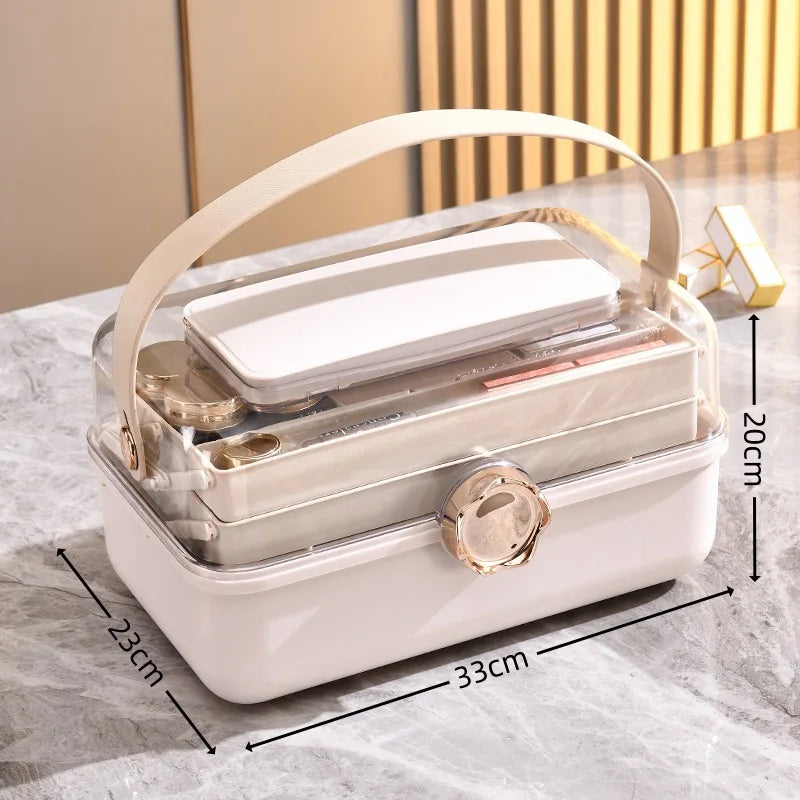 Deborah | Praktischer, geräumiger und organisierter Kosmetikkoffer