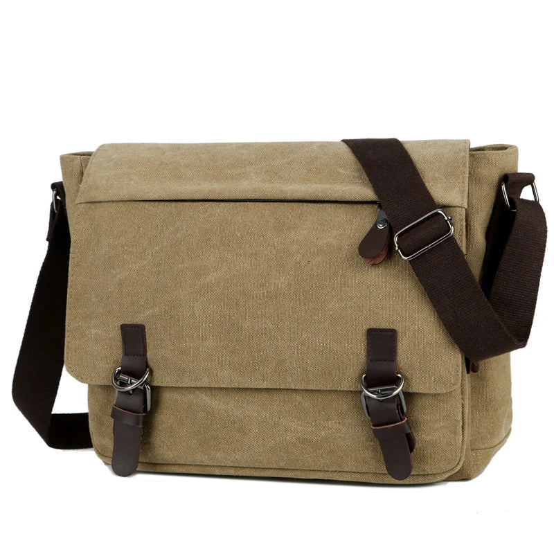 Luca | Kompakte Crossbody Messenger Laptop Reisetasche
