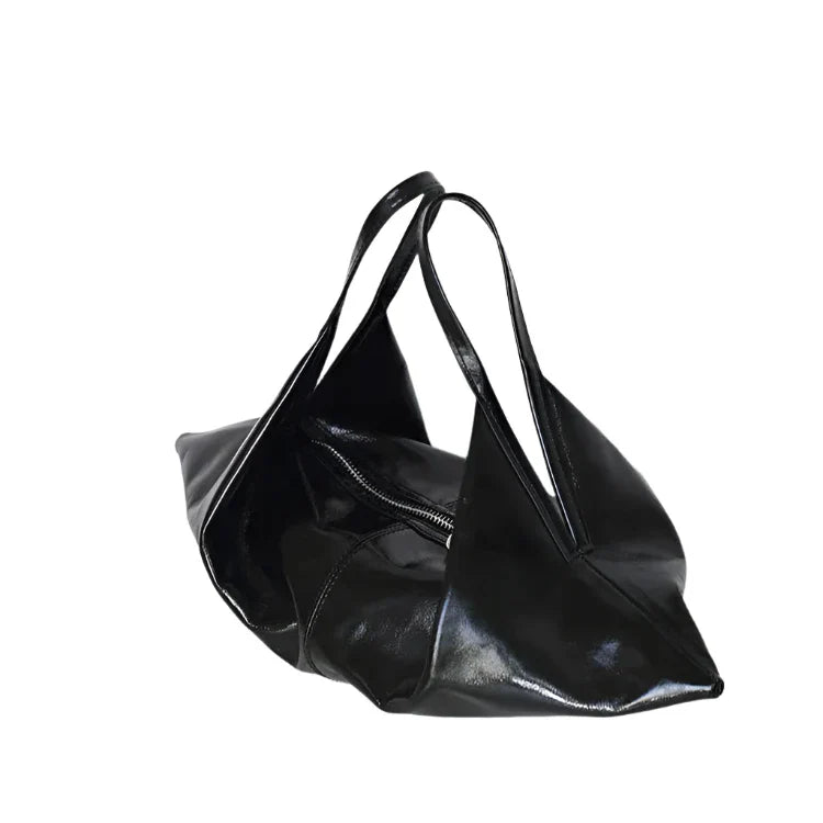 Luna | Damen Kleine Falten Leder Crossbody Handtasche