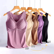 ADA | Nahtlose Thermounterwäsche mit Brustpolstern