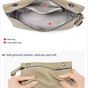 Elena | Kleine kompakte Schultertasche aus Kunstleder