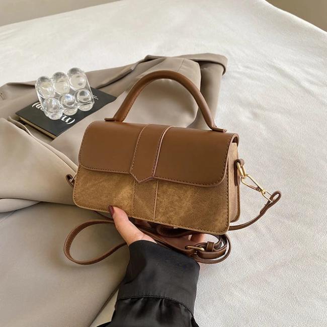 Tessa | Vintage Leder Damen Schultertasche