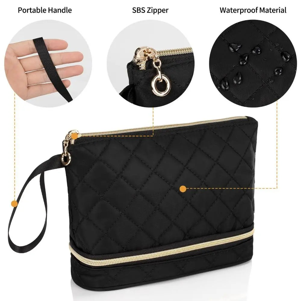 Emma | Stilvolle, kompakte und organisierte Kosmetiktasche