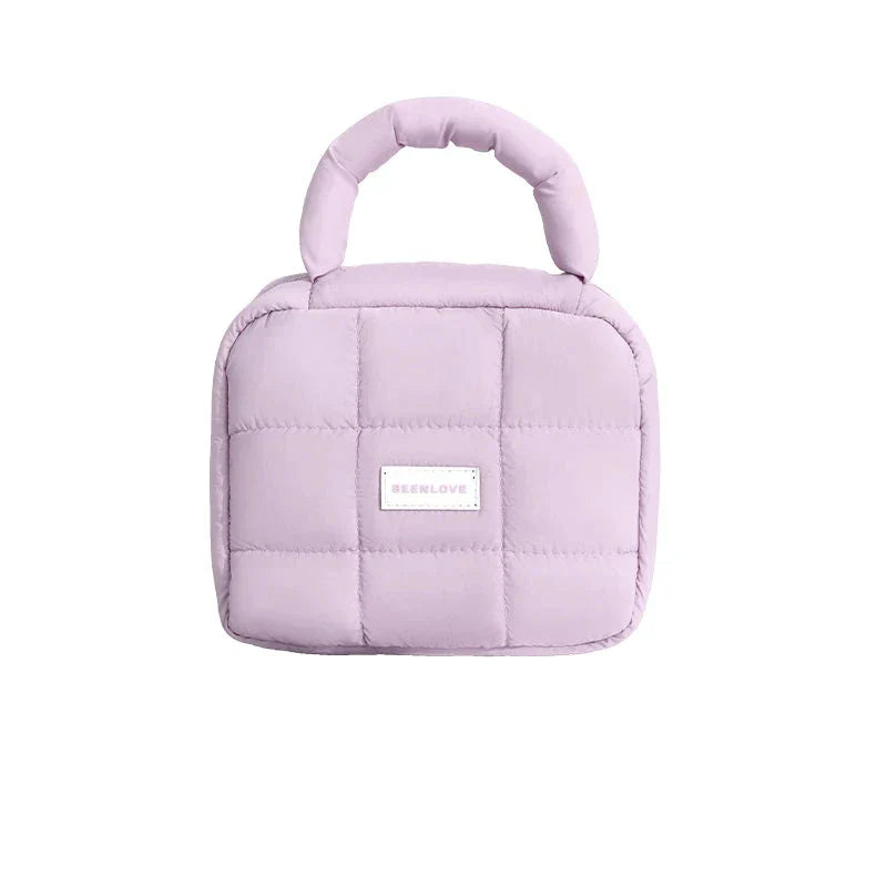 Andie | Gepolsterte, gesteppten Reise-Make-up Kosmetiktasche