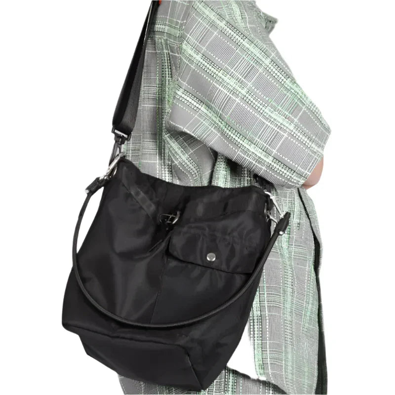 Ella | Vielseitige Nylon Kleine Crossbody Sling Tasche