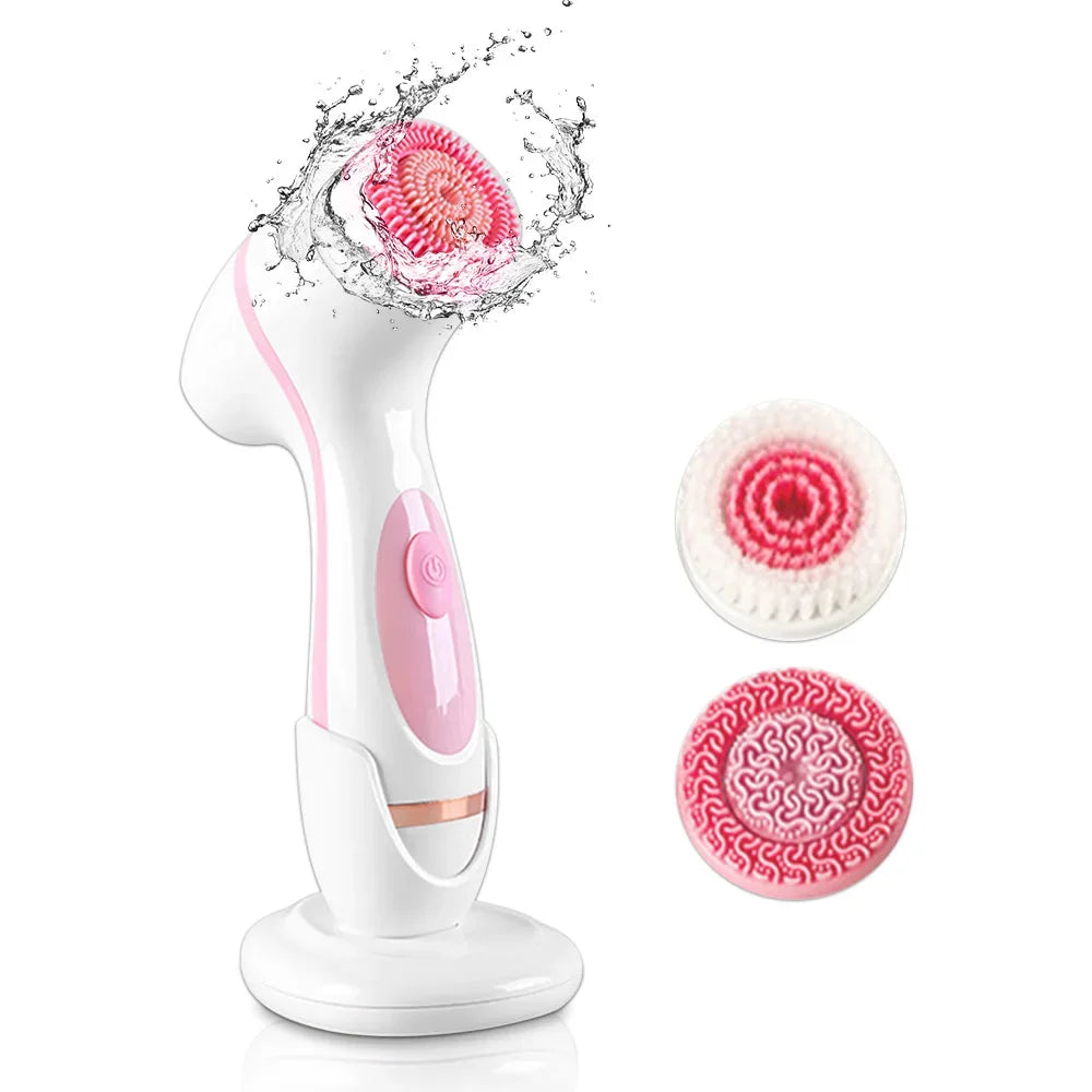 Glowonic-3-in-1 Sonic Facial Cleanser & Spa System-1