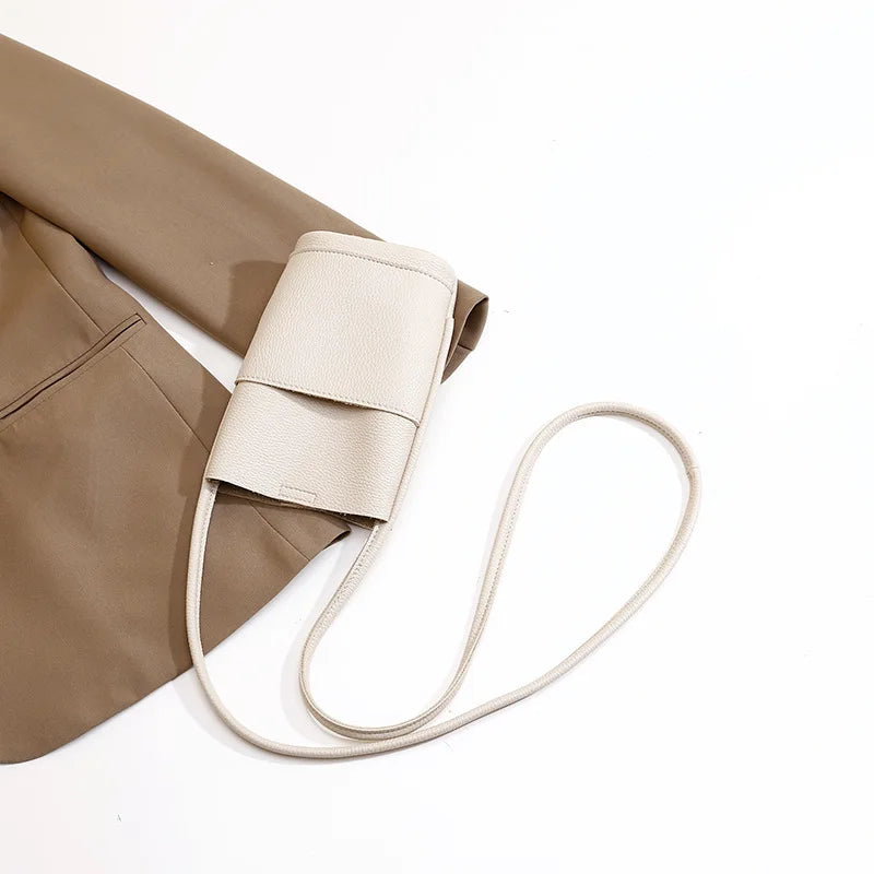 Clara | Schicke Kleine PU Leder Crossbody Tasche
