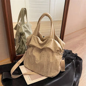 Luna | Große Kapazität Multi-Pocket Nylon Umhängetasche