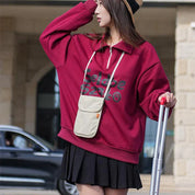 Kaiya | Reisepasshalter RFID Reisetasche Halsbeutel Geldbörse