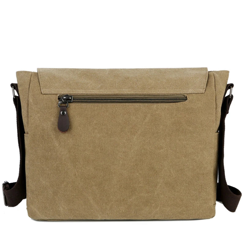Luca | Kompakte Crossbody Messenger Laptop Reisetasche