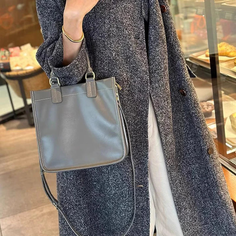 Olivia | Vintage Quadratische Crossbody Sling Handtasche