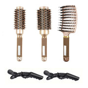 Blowout Pro - Ionic Eber Borderle Round Haarbürste Set für Salonqualität Styling-1