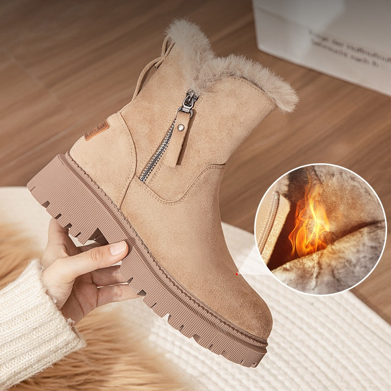 SabrinasBoots I Schneestiefel mit Wollinnenfutter für Damen 1