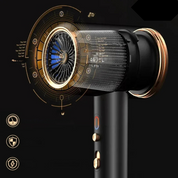 Salonpro - Doppeltemperatur Hochleistungshaartrockner & Pinsel 5