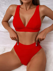 Sophia | High-Waist Bikini Set für Entspannung und Schwimmen