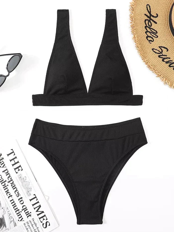 Sophia | High-Waist Bikini Set für Entspannung und Schwimmen