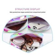 Piper | Holographische Muschelformige Crossbody Bauchtasche