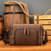 Kai | Herren Vintage Leder Crossbody Sling Reisetasche