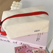 Marleigh | Canvas Kosmetik-Make-up Tasche