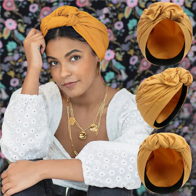 Stylischer Vintage Turban Schalstadband | Eleganter und vielseitiger Haarschutz - Aysanne-3