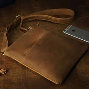 Jasper | Vintage Leder Crossbody Sling Reisetasche