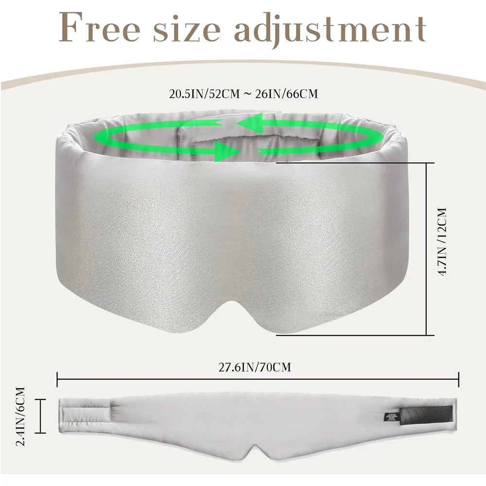 Luxedream - weicher Maulbeer -Augenklappe-5