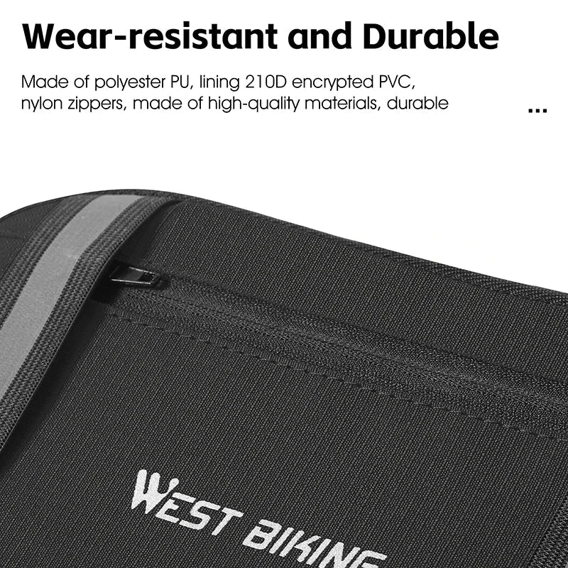 Kai | Reflektierende Wasserfeste Fahrrad Crossbody Hüfttasche