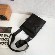 Noah | Kleine kompakte Canvas Crossbody Sling Tasche