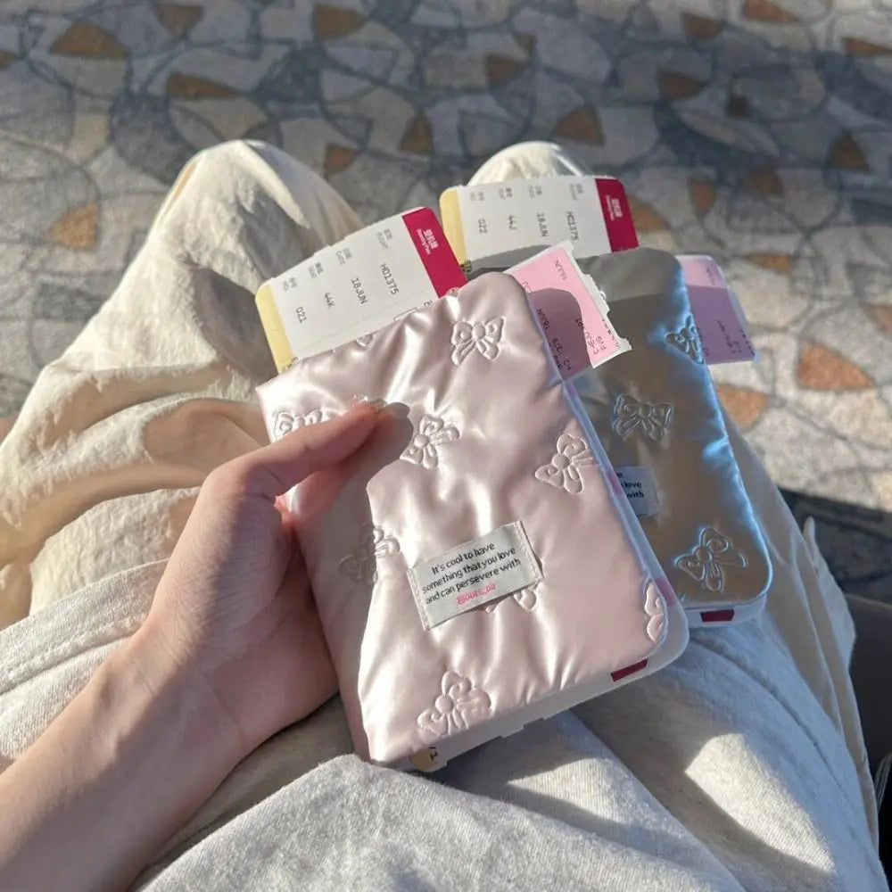 Jayleen | Schleifenpasshalter Reise-Geldbörse