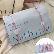 Aly | Praktische und platzsparende Roll-Up Kosmetiktasche