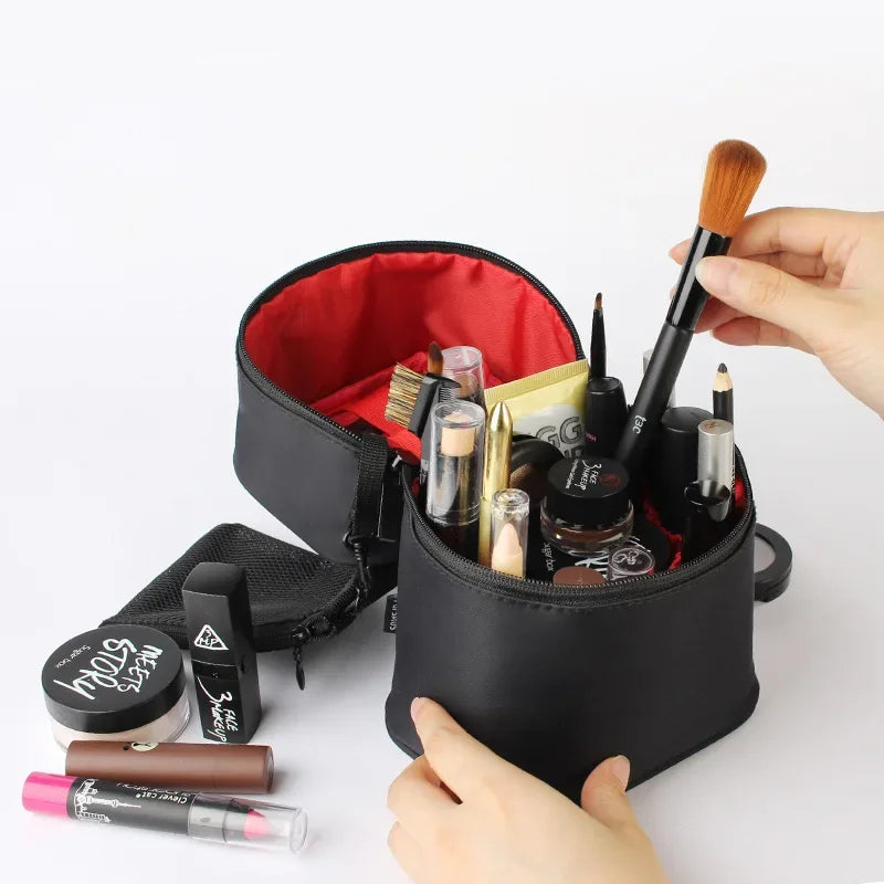 Elina | Tragbare und leichte Make-up-Tasche mit mehreren Fächern