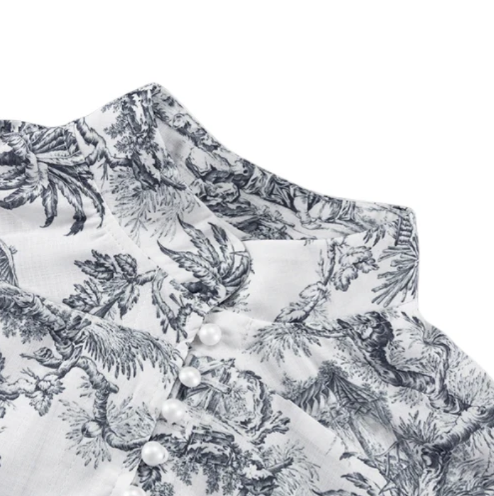 Adelinde | Romantisches Kleid mit Puffärmeln und Faltenrock für den Sommer