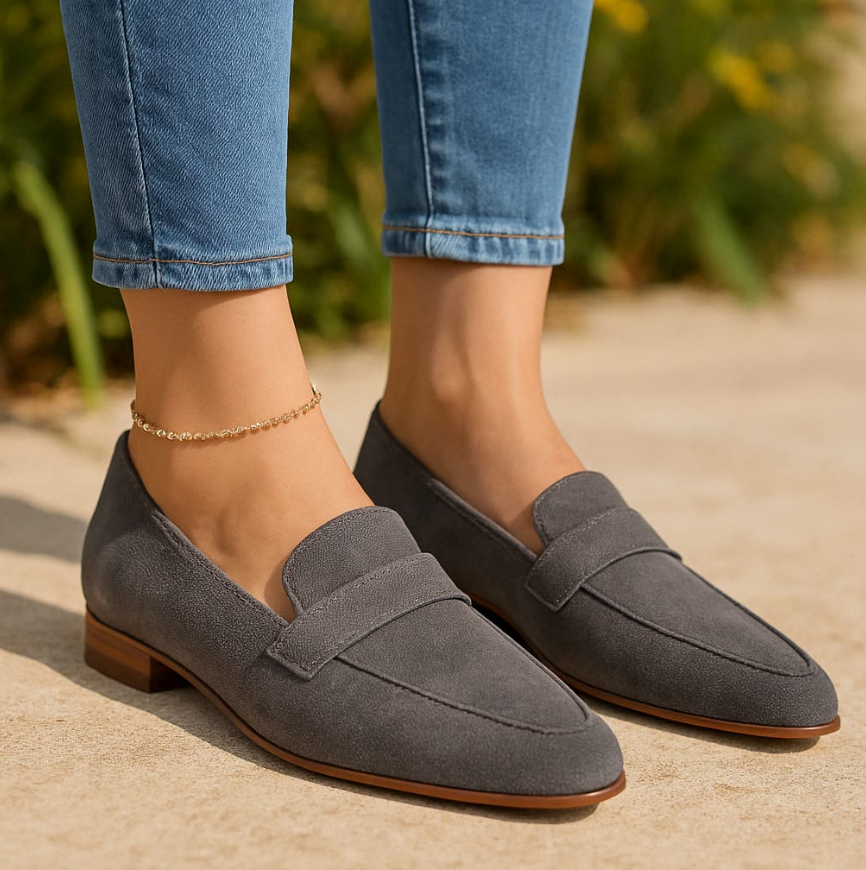 Amalia - Bequeme Sommer Suede Loafer für Damen