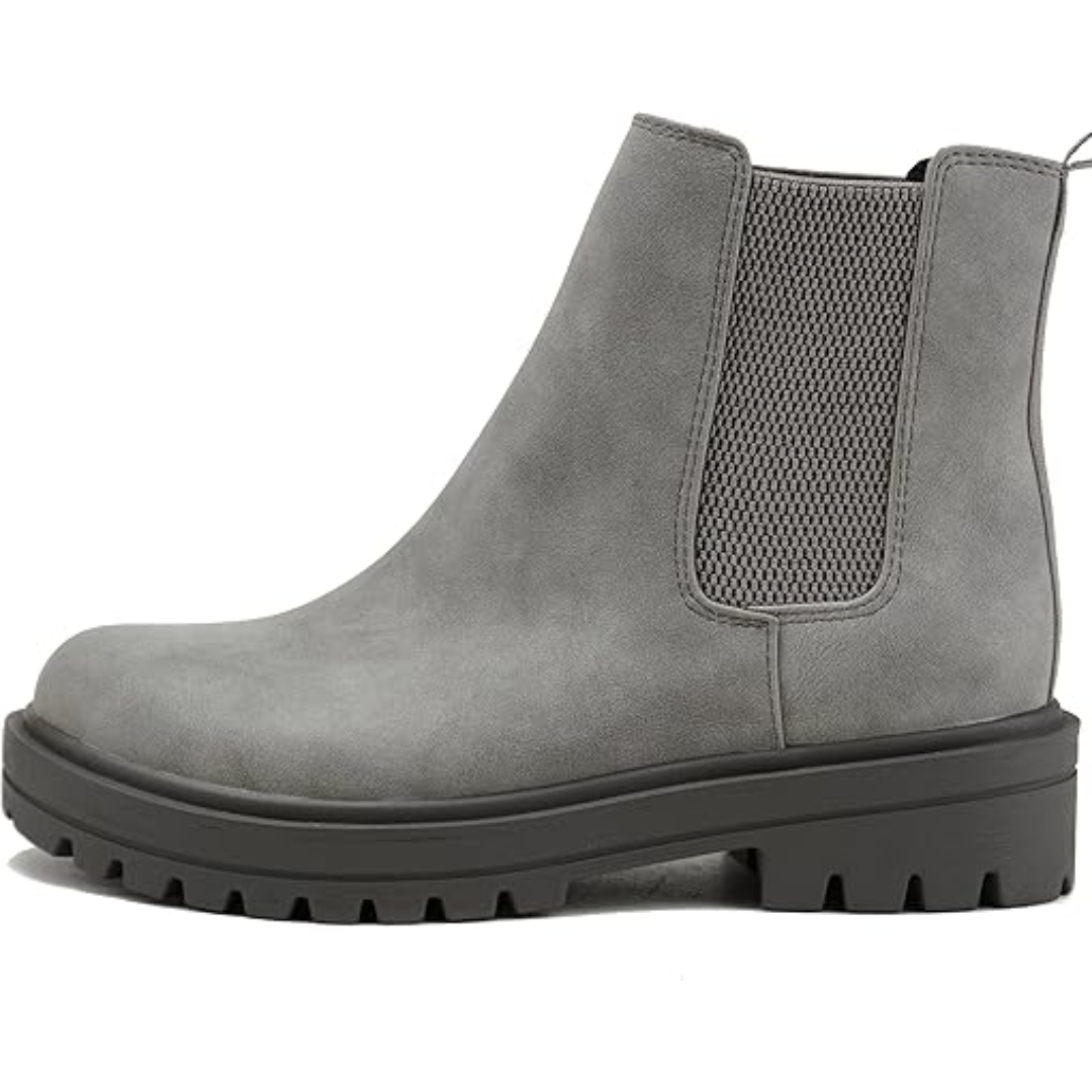 Schicke Chelsea-Stiefeletten mit niedrigem Absatz – Kailey 4