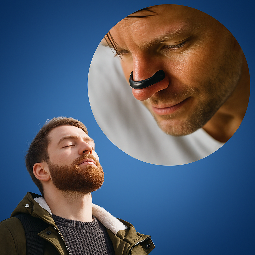 Schneit Anti-Snoring-Nasenclip-Magnettherapie-weiches Silikon-besserer Schlaf für Erwachsene 3