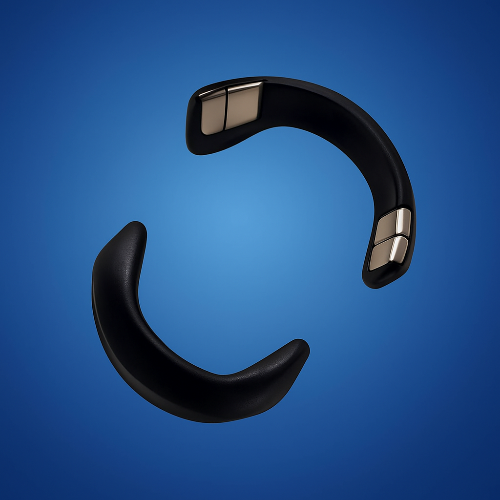 Schneit Anti-Snoring-Nasenclip-Magnettherapie-weiches Silikon-besserer Schlaf für Erwachsene 5