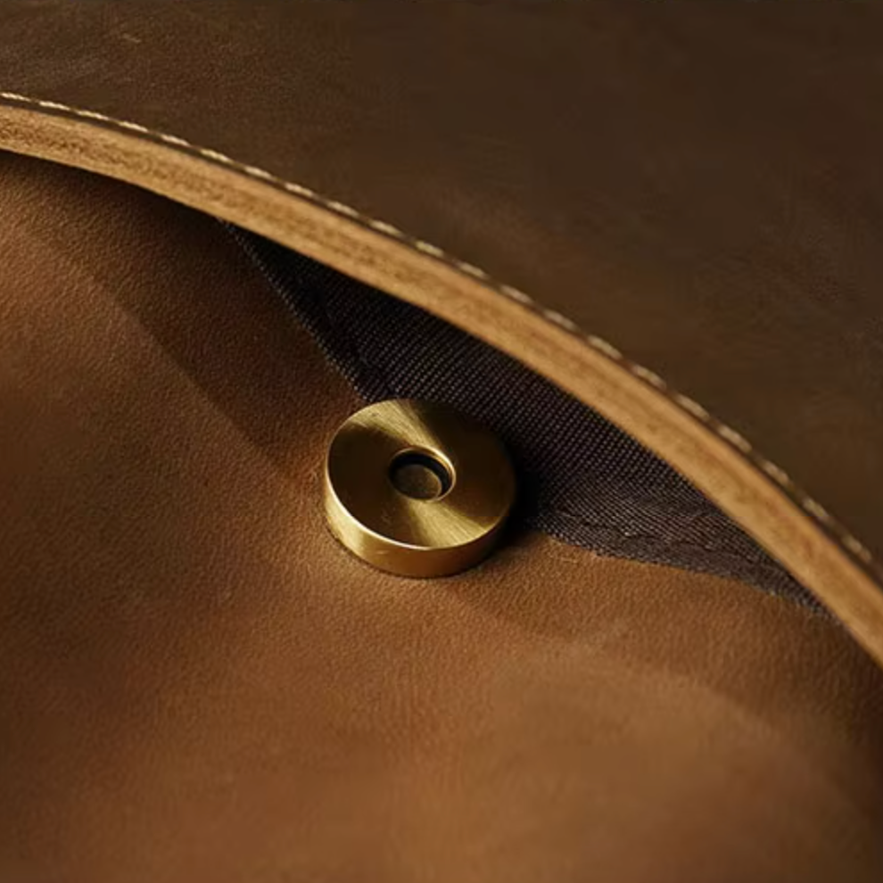 Jasper | Vintage Leder Crossbody Sling Reisetasche