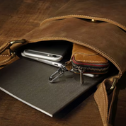 Jasper | Vintage Leder Crossbody Sling Reisetasche