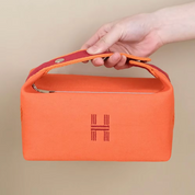 Kimora | Tragbare Canvas Kosmetiktasche mit mehreren Fächern