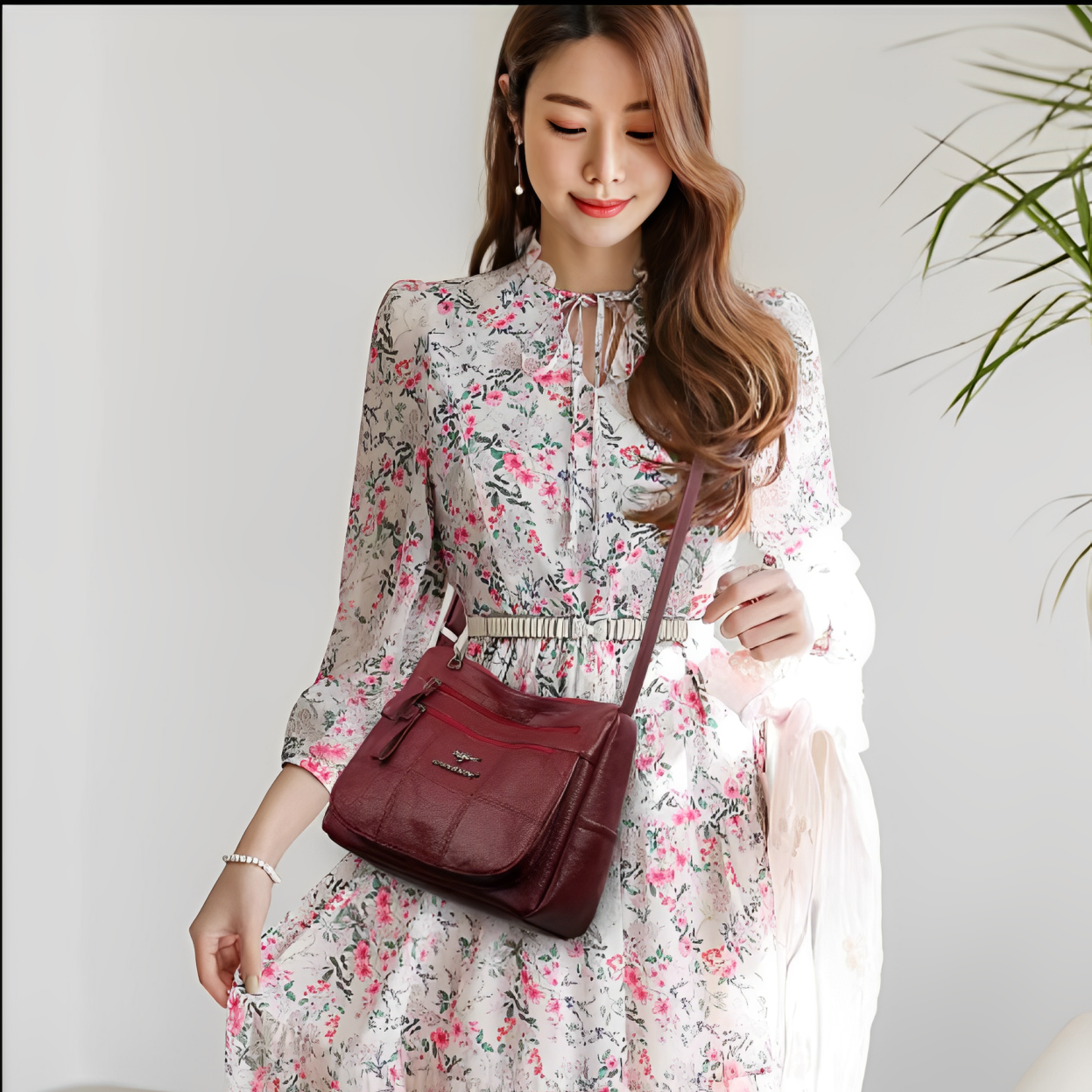 Sophie | Umhängetasche für Reisende mit Sling-Design