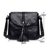 Luna | Elegante Leder Schultertasche