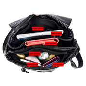 Luna | Elegante Leder Schultertasche